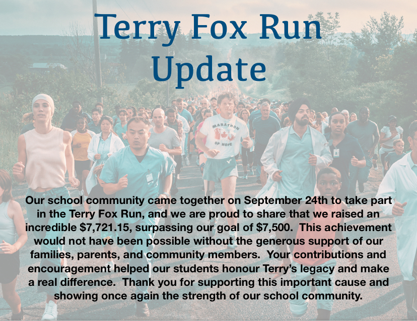 terry fox update article