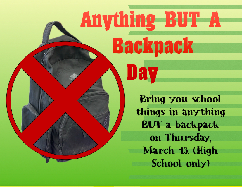 anything but a backpack