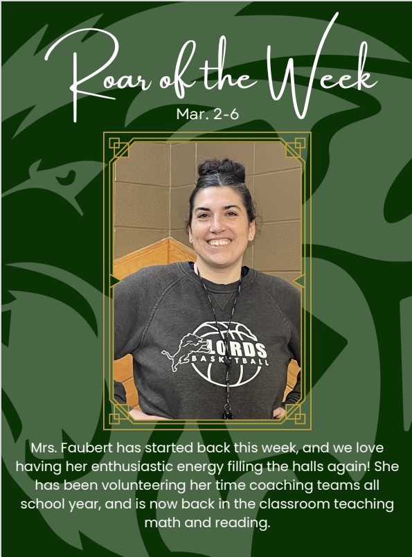 roar of the week mar 2 6